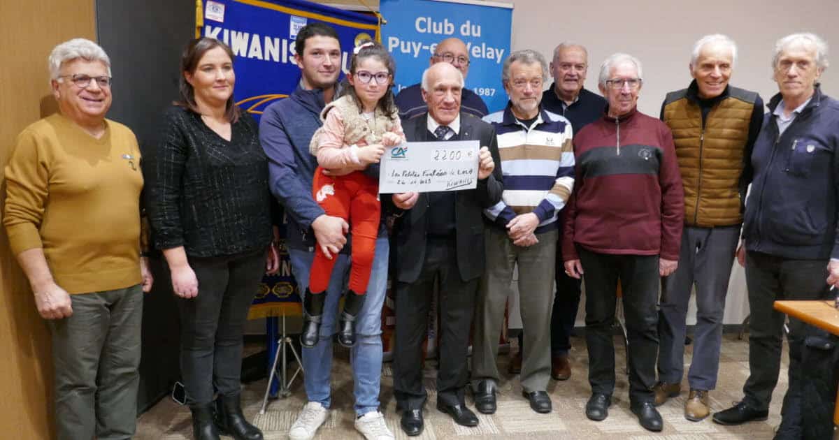 , Le Puy-en-Velay Fidèle à sa philosophie, le Club Kiwanis intervient au profit des enfants