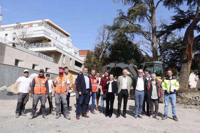 , Un nouveau parking en cours de construction à deux pas du centre-ville du Puy-en-Velay