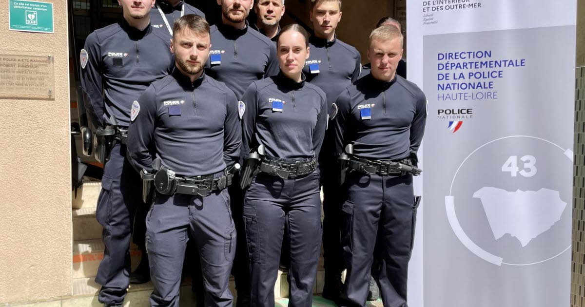 , Le Puy-en-Velay Cinq nouvelles recrues au commissariat de police