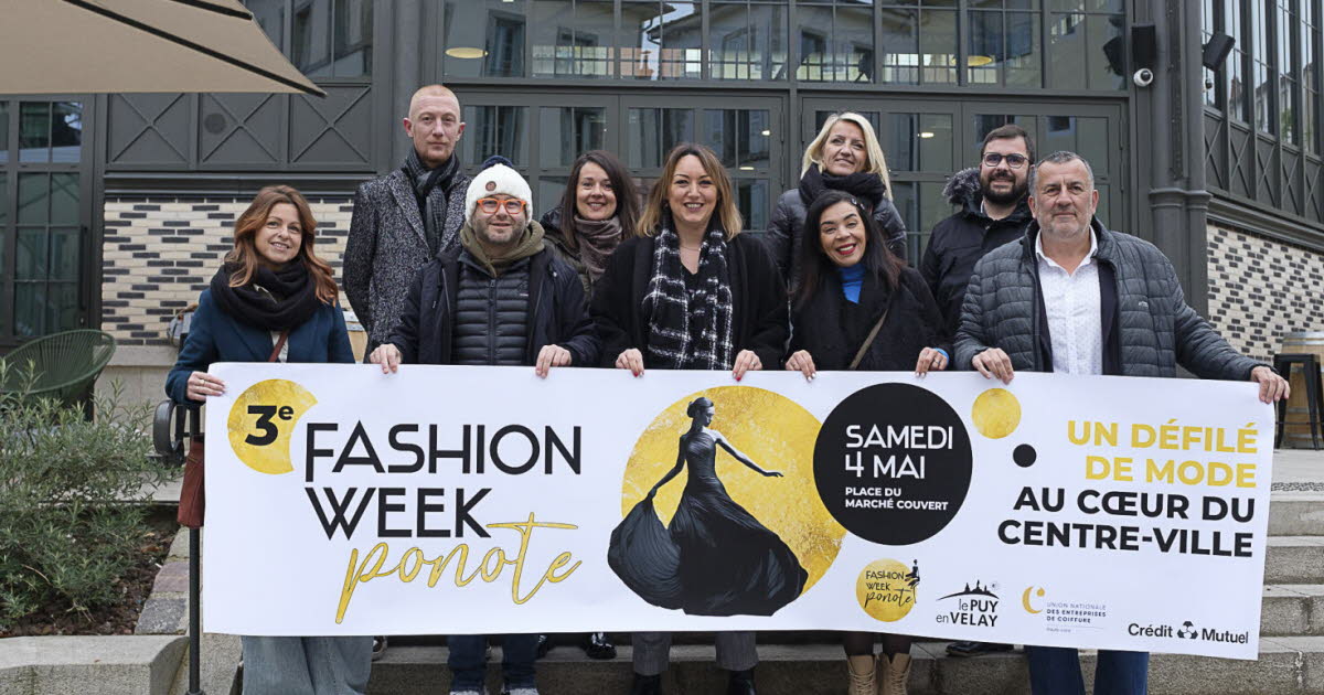 , Le Puy-en-Velay La 3e Fashion week ponote c’est ce samedi 4 mai