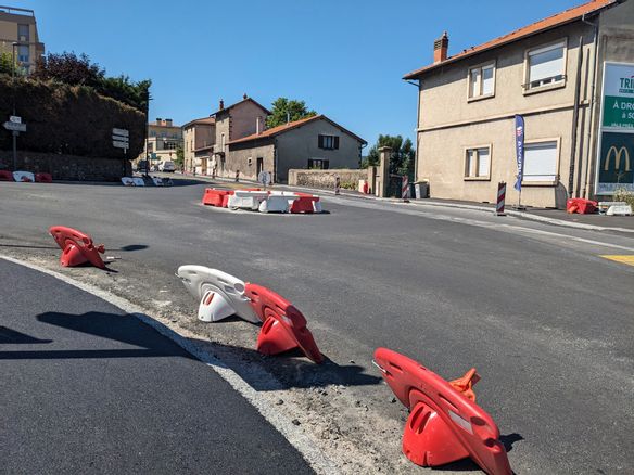 Giratoire de l’avenue Foch au Puy-en-Velay : l’accès au carrefour neutralisé durant deux nuits
