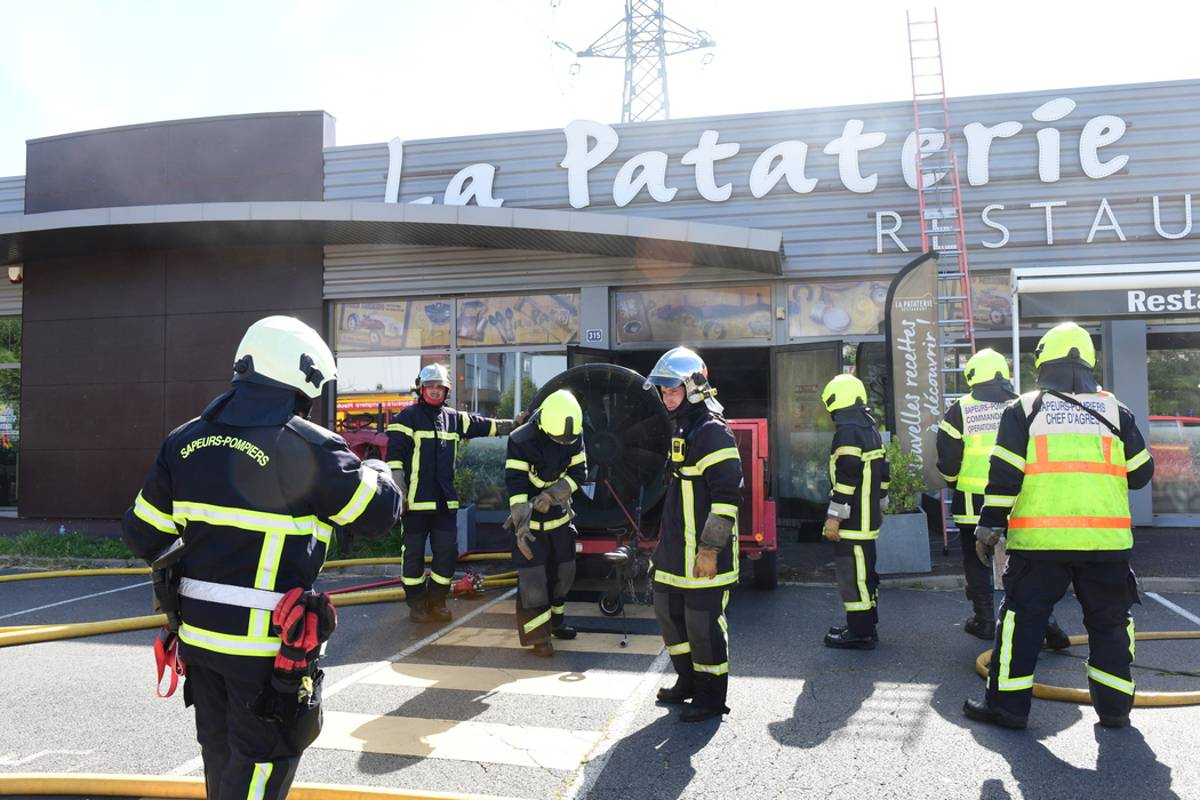 Le Puy-en-Velay : les locaux de La Pataterie et la Biocoop sérieusement dégradés par un incendie