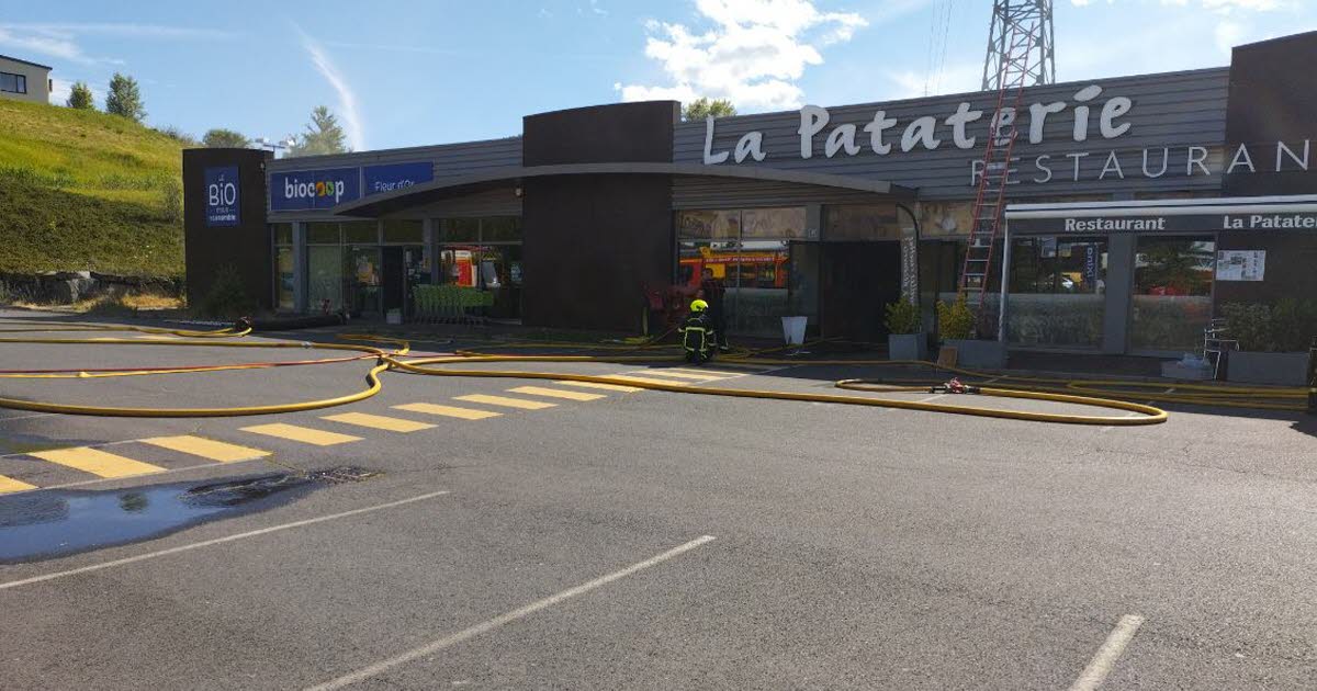 Le Puy-en-Velay Un incendie se déclare dans le restaurant la Pataterie